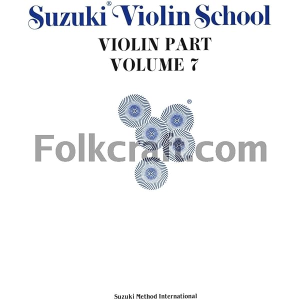 Amazon.com: Suzuki Violin School, Vol 7: Violin Part
